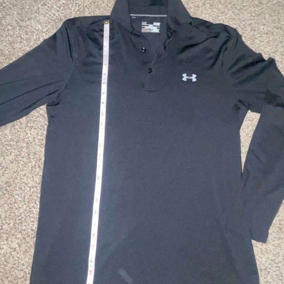 Under Armour Men's Black Long Sleeve Shirt - Picture 5 of 6